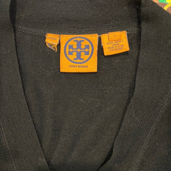 Tory Burch Black Wool Cardigan size S - Picture 4 of 5